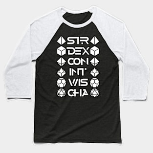 Character Abilities Baseball T-Shirt